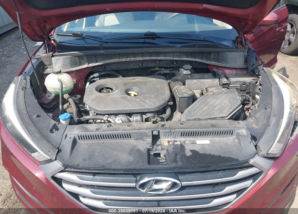 2017 HYUNDAI TUCSON SE VIN: KM8J33A41HU452585