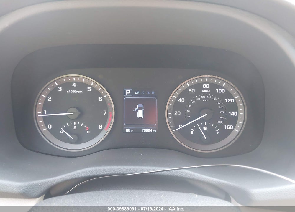 2017 HYUNDAI TUCSON SE VIN: KM8J33A41HU452585