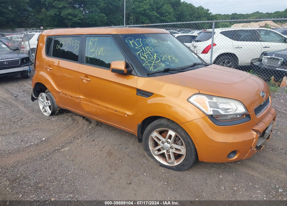 2011 KIA SOUL VIN: KNDJT2A27B7316903
