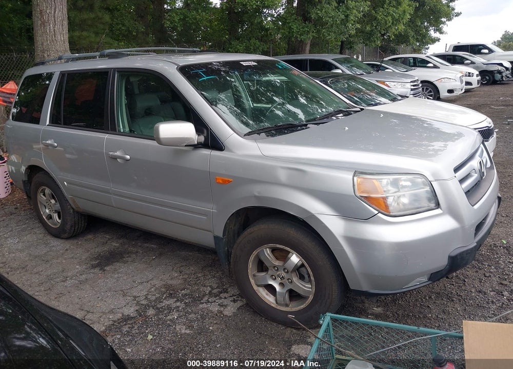 2006 HONDA PILOT EX-L VIN: 2HKYF18616H522809