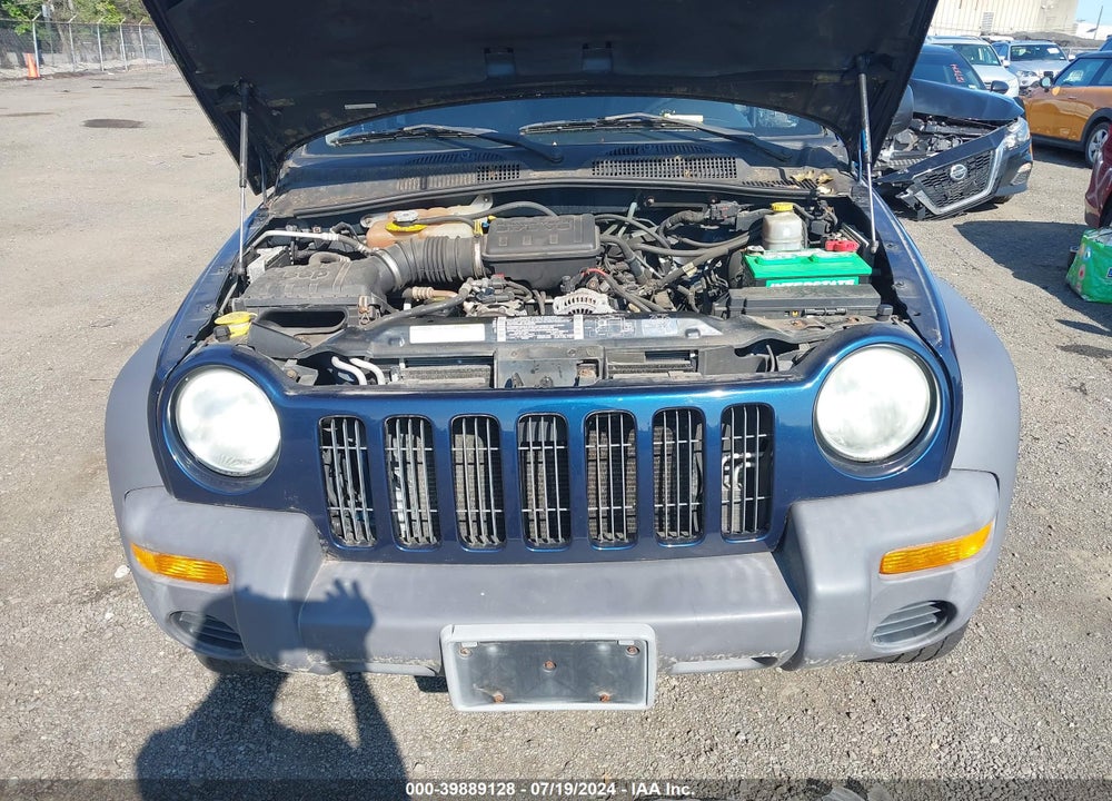 2002 JEEP LIBERTY SPORT VIN: 1J4GL48K62W276535