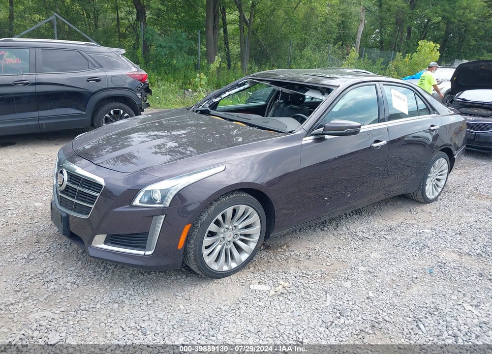 2014 CADILLAC CTS LUXURY VIN: 1G6AX5SX9E0145152