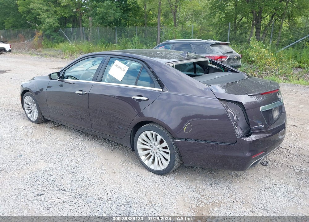 2014 CADILLAC CTS LUXURY VIN: 1G6AX5SX9E0145152
