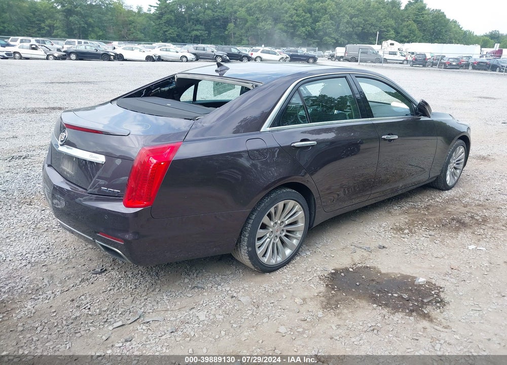 2014 CADILLAC CTS LUXURY VIN: 1G6AX5SX9E0145152