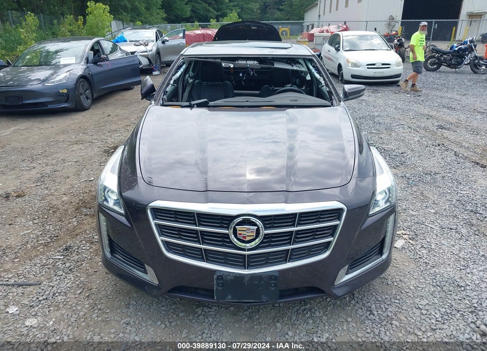 2014 CADILLAC CTS LUXURY VIN: 1G6AX5SX9E0145152