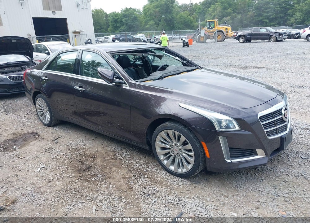 2014 CADILLAC CTS LUXURY VIN: 1G6AX5SX9E0145152