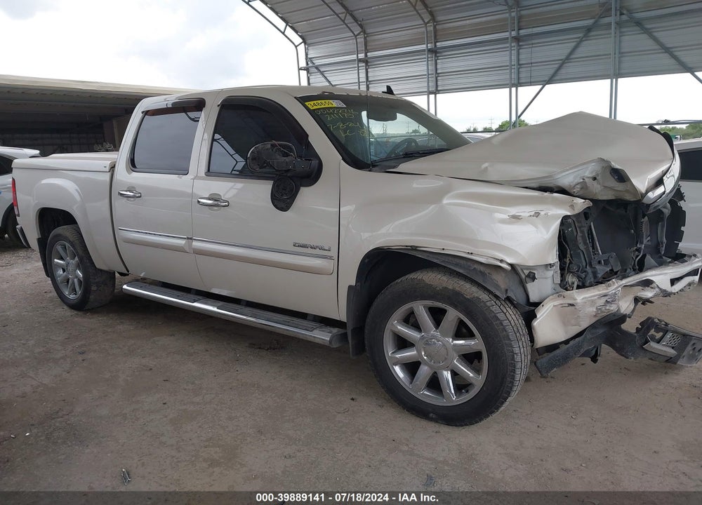 2012 GMC SIERRA 1500 DENALI VIN: 3GTP1XE25CG211175