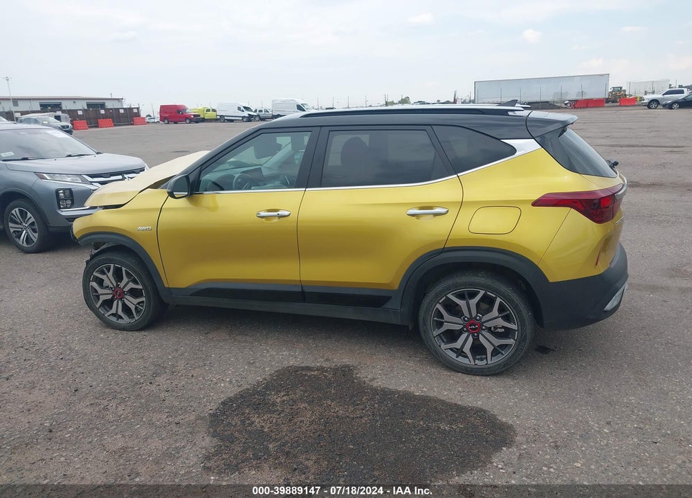 2022 KIA SELTOS SX TURBO VIN: KNDETCA25N7299773
