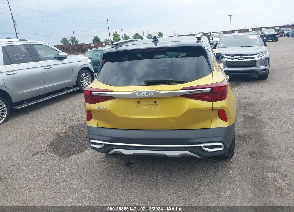 2022 KIA SELTOS SX TURBO VIN: KNDETCA25N7299773