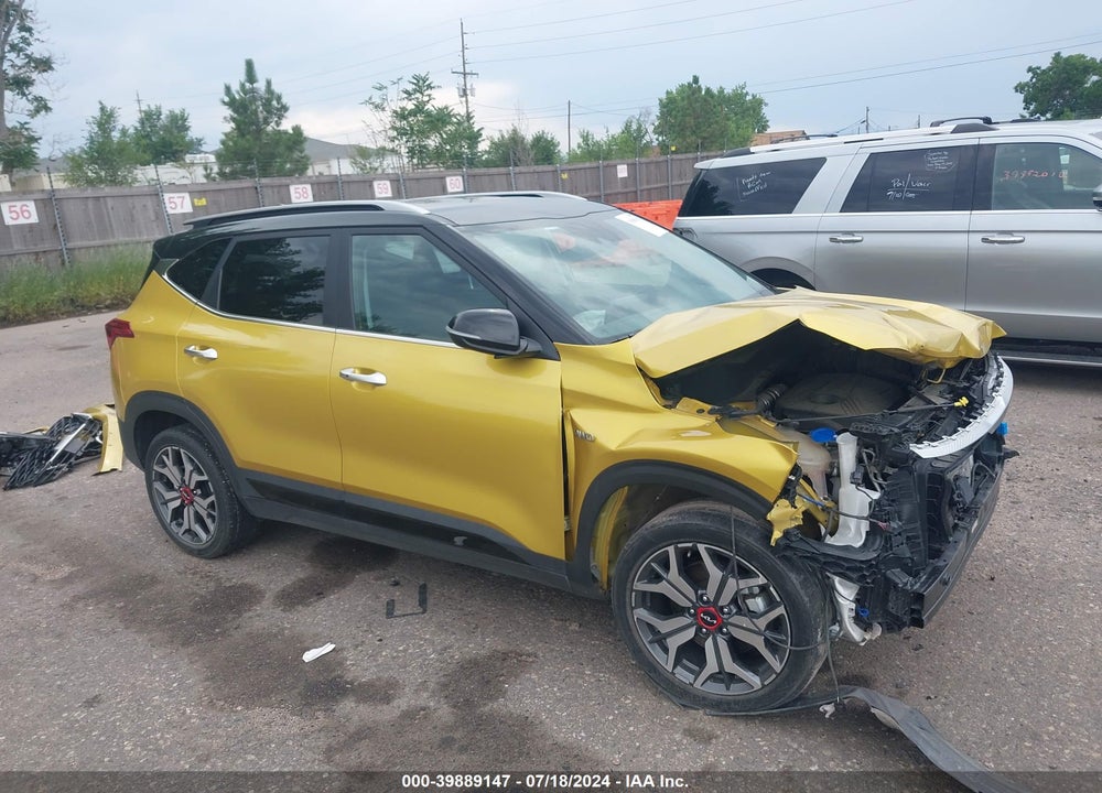 2022 KIA SELTOS SX TURBO VIN: KNDETCA25N7299773