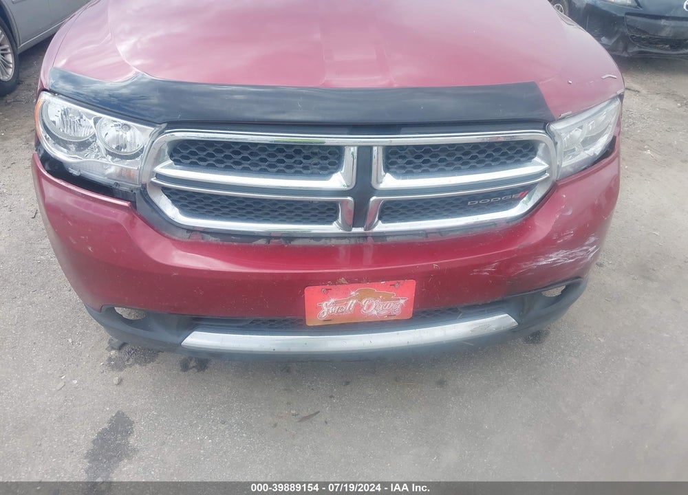 2013 DODGE DURANGO SXT VIN: 1C4RDHAG8DC687500