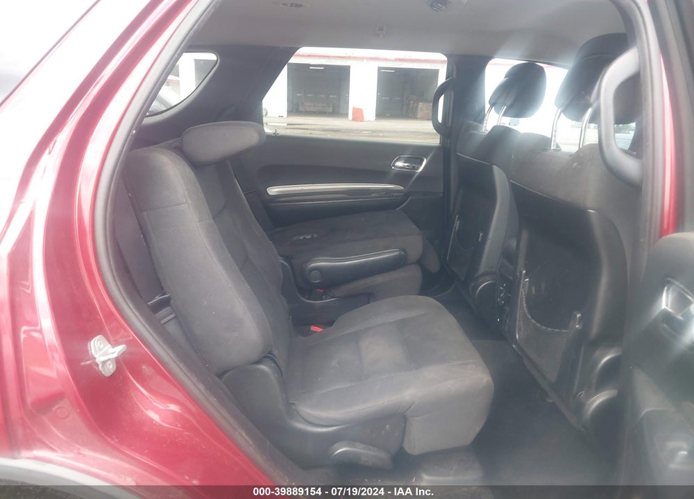 2013 DODGE DURANGO SXT VIN: 1C4RDHAG8DC687500