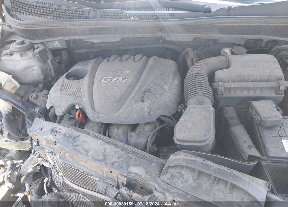 2012 HYUNDAI SONATA GLS VIN: 5NPEB4ACXCH464534