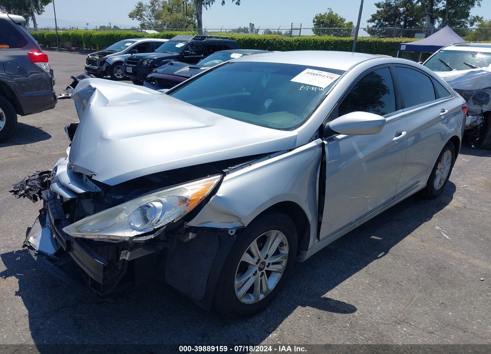 2012 HYUNDAI SONATA GLS VIN: 5NPEB4ACXCH464534