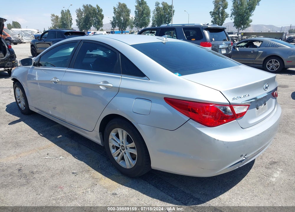 2012 HYUNDAI SONATA GLS VIN: 5NPEB4ACXCH464534