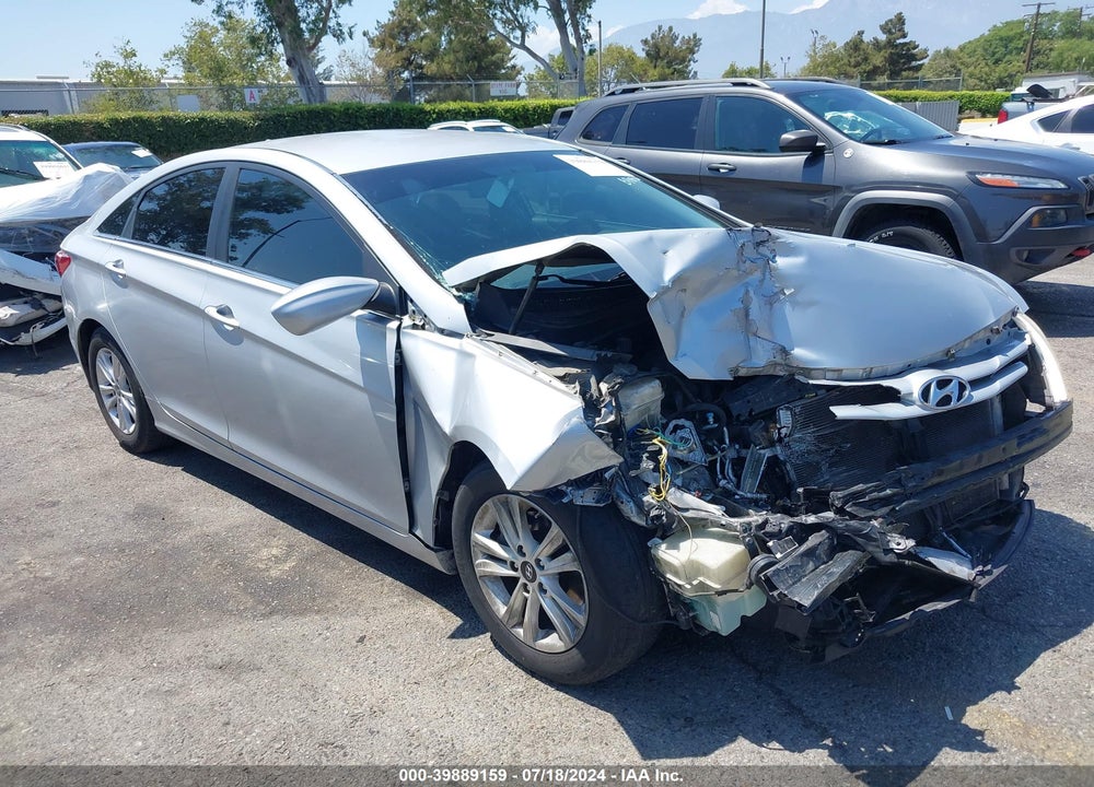 2012 HYUNDAI SONATA GLS VIN: 5NPEB4ACXCH464534