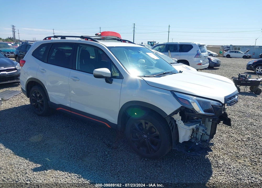 2022 SUBARU FORESTER SPORT VIN: JF2SKAGC1NH514989