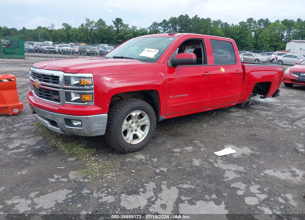 2015 CHEVROLET SILVERADO 1500 2LT VIN: 3GCUKREC5FG143047