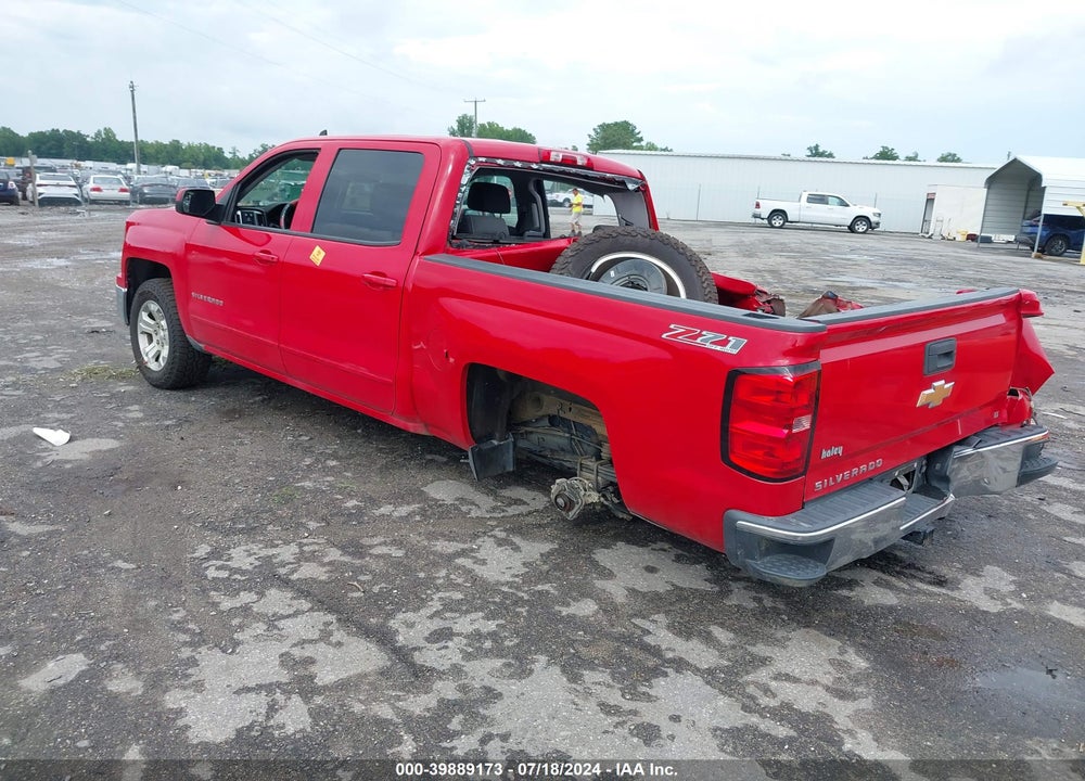 2015 CHEVROLET SILVERADO 1500 2LT VIN: 3GCUKREC5FG143047