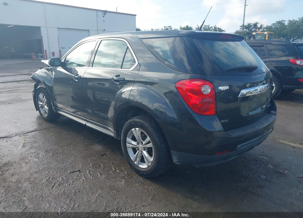 2012 CHEVROLET EQUINOX LS VIN: 2GNALBEK3C1239334