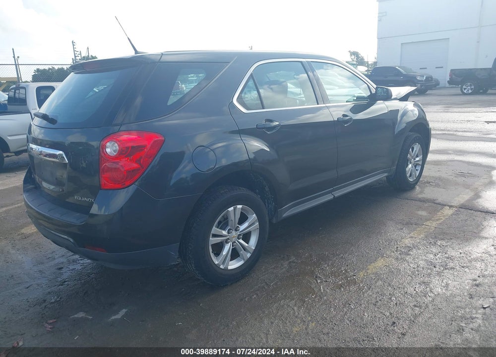 2012 CHEVROLET EQUINOX LS VIN: 2GNALBEK3C1239334