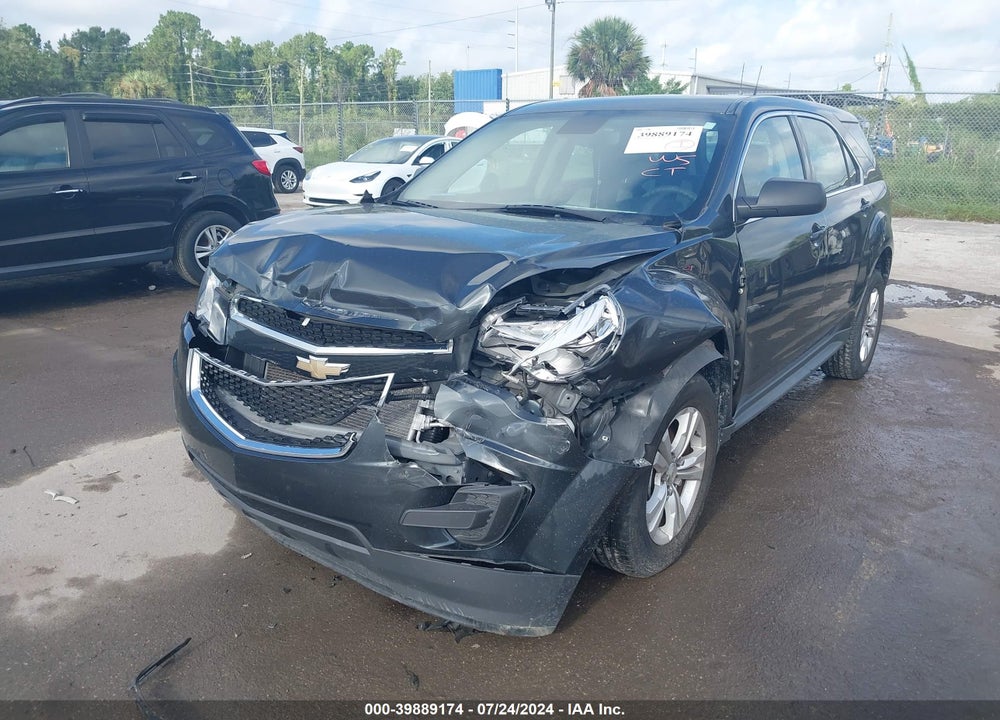 2012 CHEVROLET EQUINOX LS VIN: 2GNALBEK3C1239334