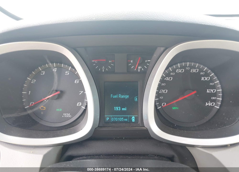 2012 CHEVROLET EQUINOX LS VIN: 2GNALBEK3C1239334
