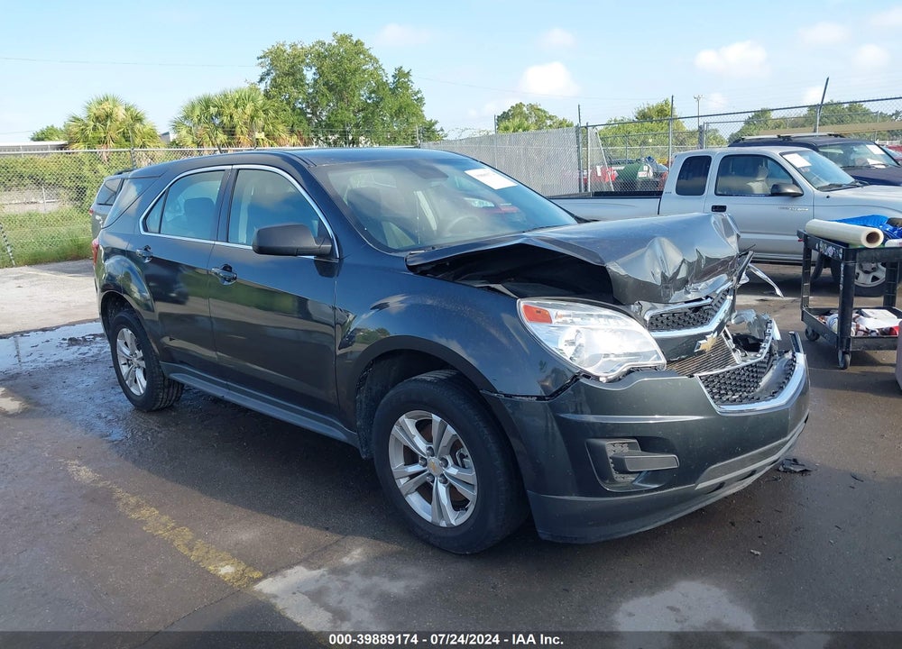 2012 CHEVROLET EQUINOX LS VIN: 2GNALBEK3C1239334