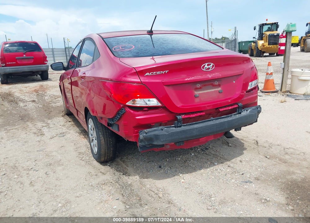 2017 HYUNDAI ACCENT SE VIN: KMHCT4AE4HU170948