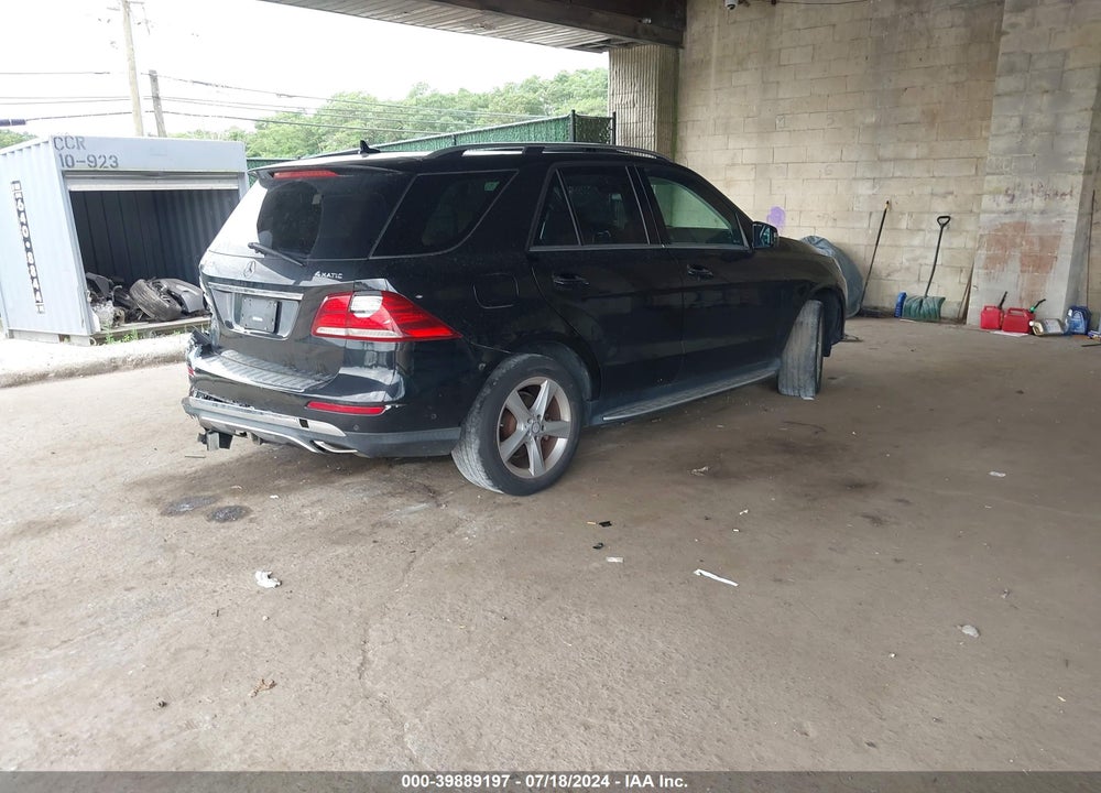 2016 MERCEDES-BENZ GLE 350 4MATIC VIN: 4JGDA5HB1GA774551