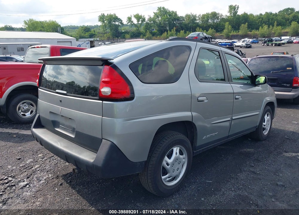 2004 PONTIAC AZTEK VIN: 3G7DA03E04S542704