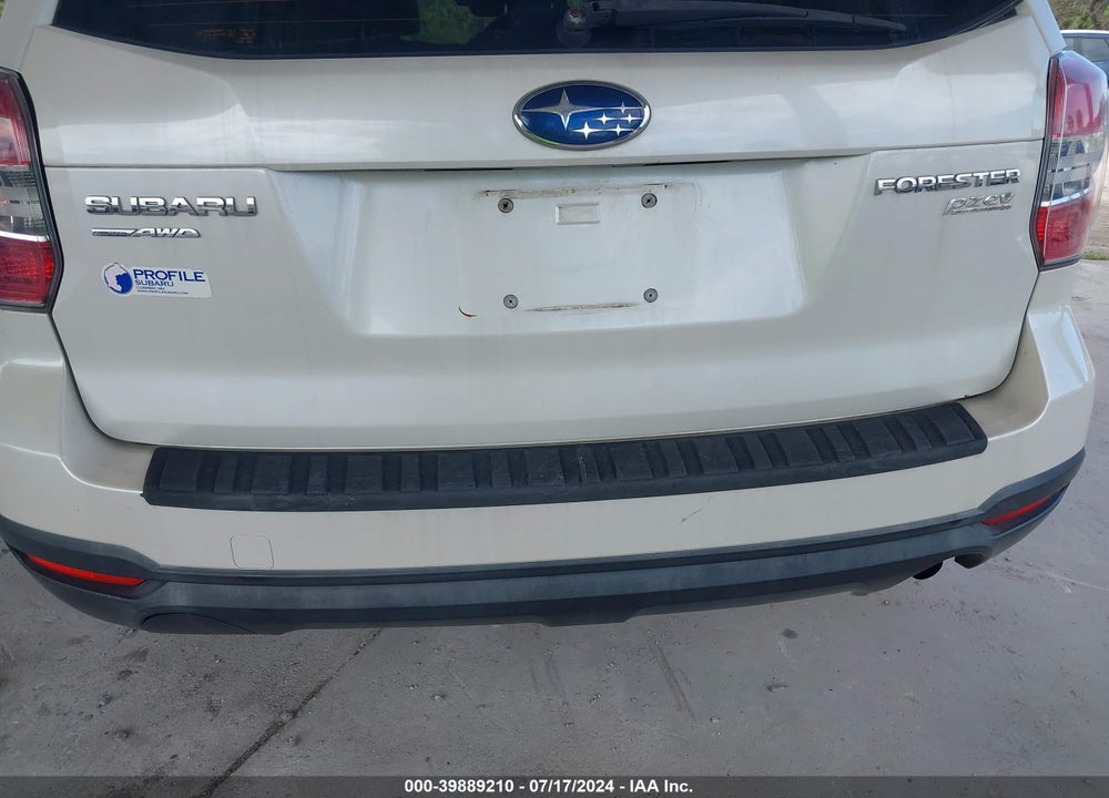 2014 SUBARU FORESTER 2.5I VIN: JF2SJAAC3EH508963