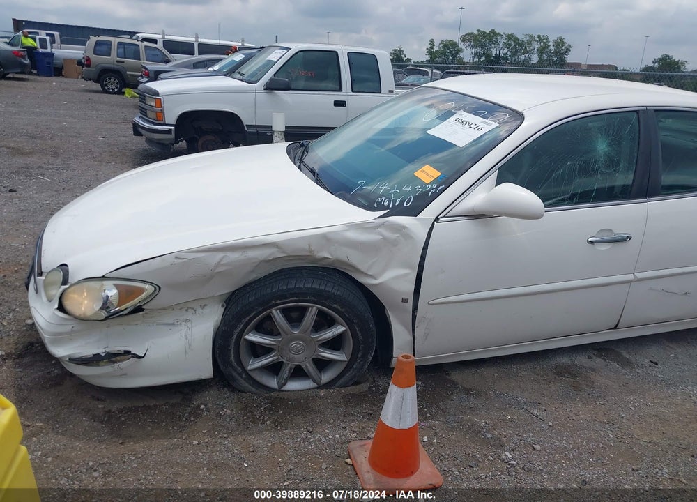 2006 BUICK LACROSSE CXS VIN: 2G4WE587X61110489