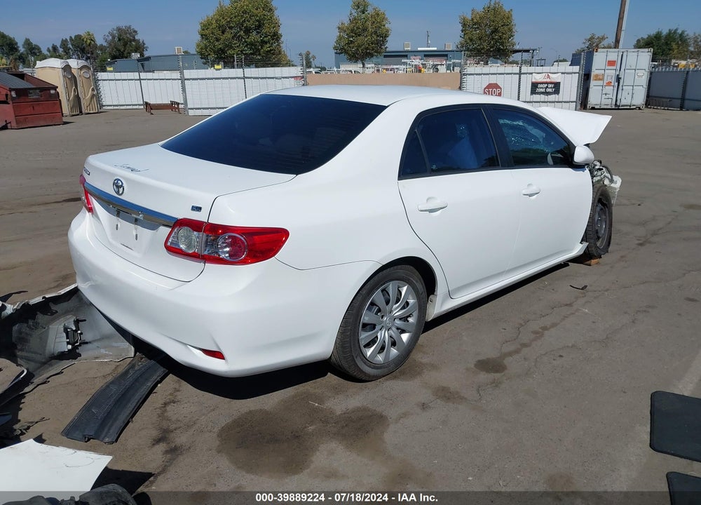 2012 TOYOTA COROLLA LE VIN: 2T1BU4EE8CC873899