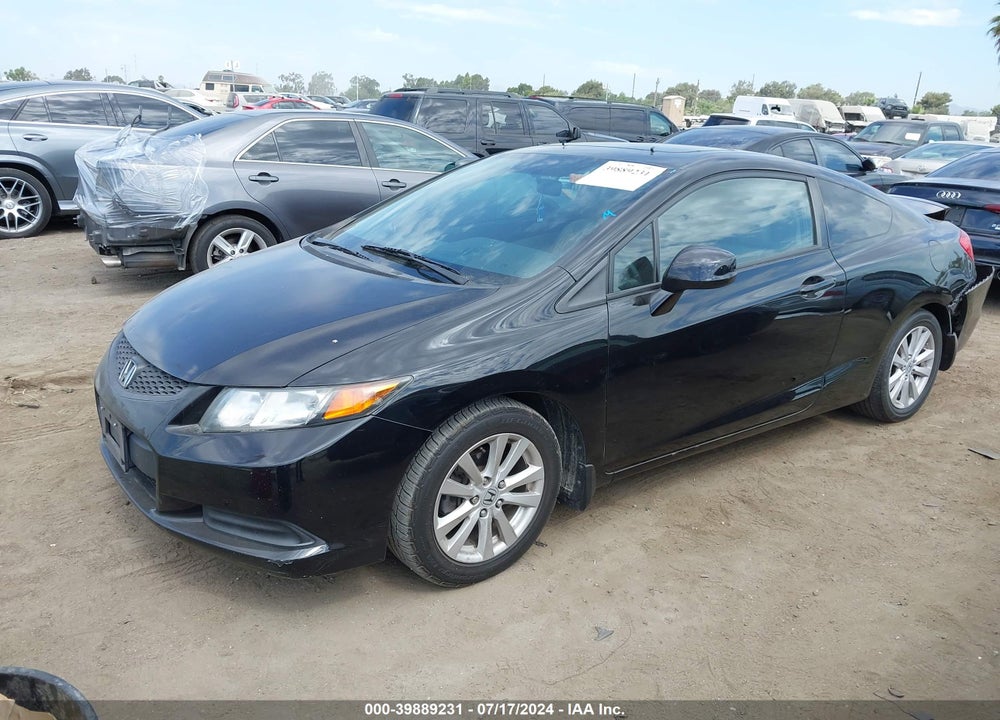 2012 HONDA CIVIC EX-L VIN: 2HGFG3B11CH549995