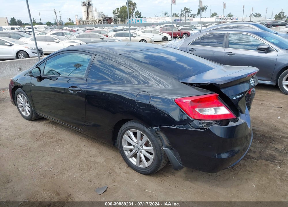 2012 HONDA CIVIC EX-L VIN: 2HGFG3B11CH549995