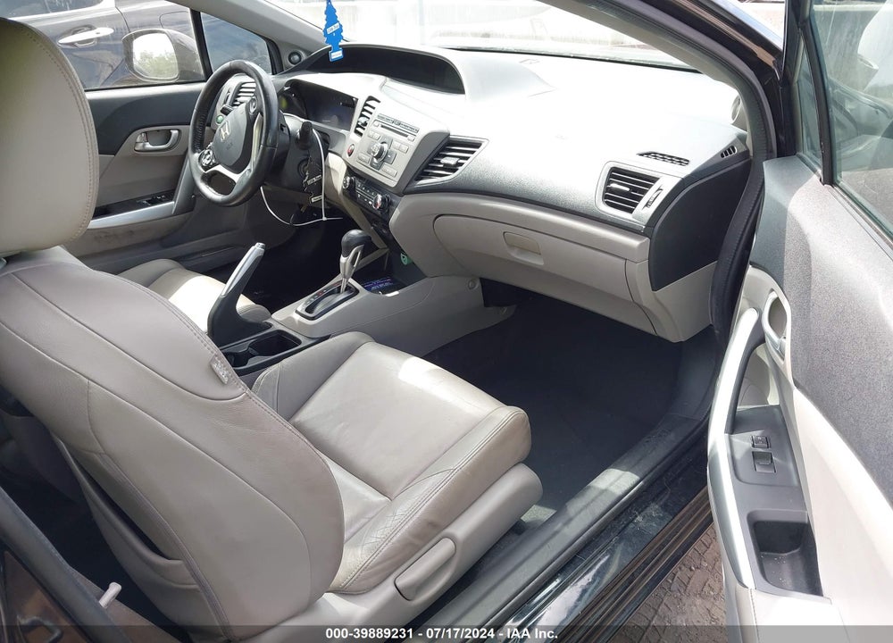 2012 HONDA CIVIC EX-L VIN: 2HGFG3B11CH549995