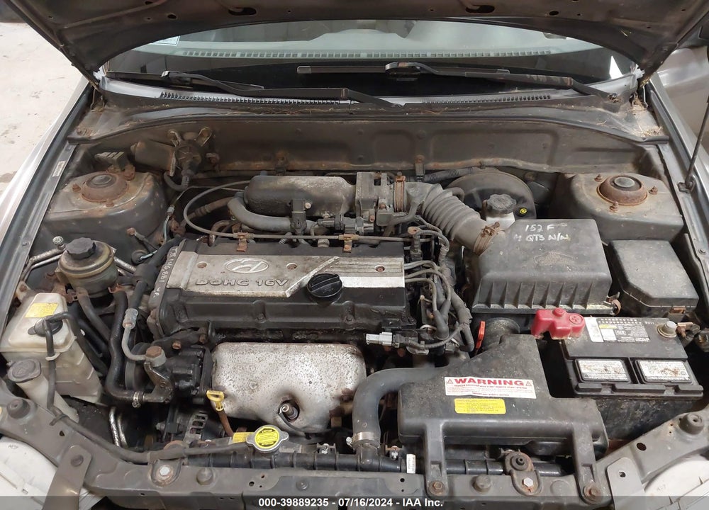 2001 HYUNDAI ACCENT GL VIN: KMHCG45C71U219398