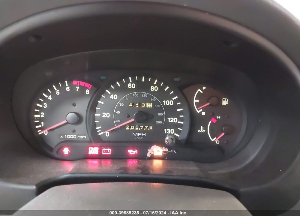 2001 HYUNDAI ACCENT GL VIN: KMHCG45C71U219398