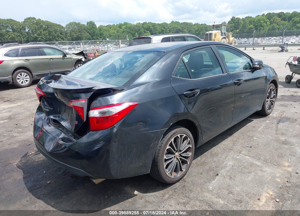 2014 TOYOTA COROLLA S PLUS VIN: 2T1BURHE9EC078016