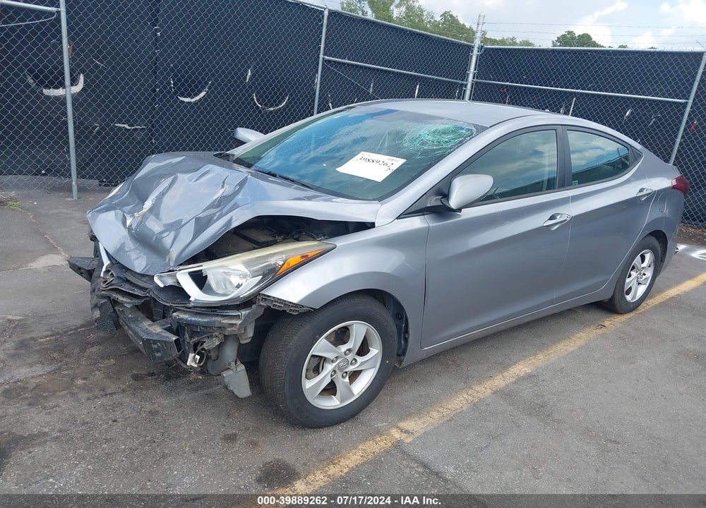 2015 HYUNDAI ELANTRA SE VIN: 5NPDH4AE1FH634425