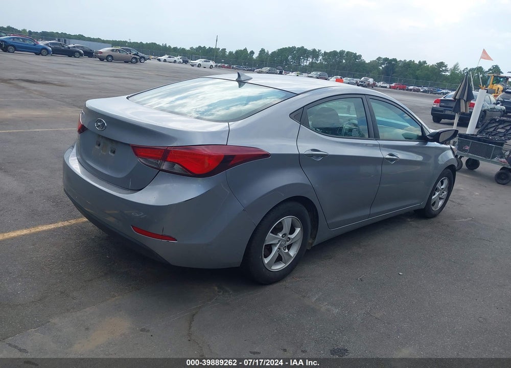 2015 HYUNDAI ELANTRA SE VIN: 5NPDH4AE1FH634425