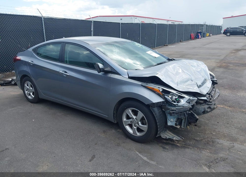 2015 HYUNDAI ELANTRA SE VIN: 5NPDH4AE1FH634425