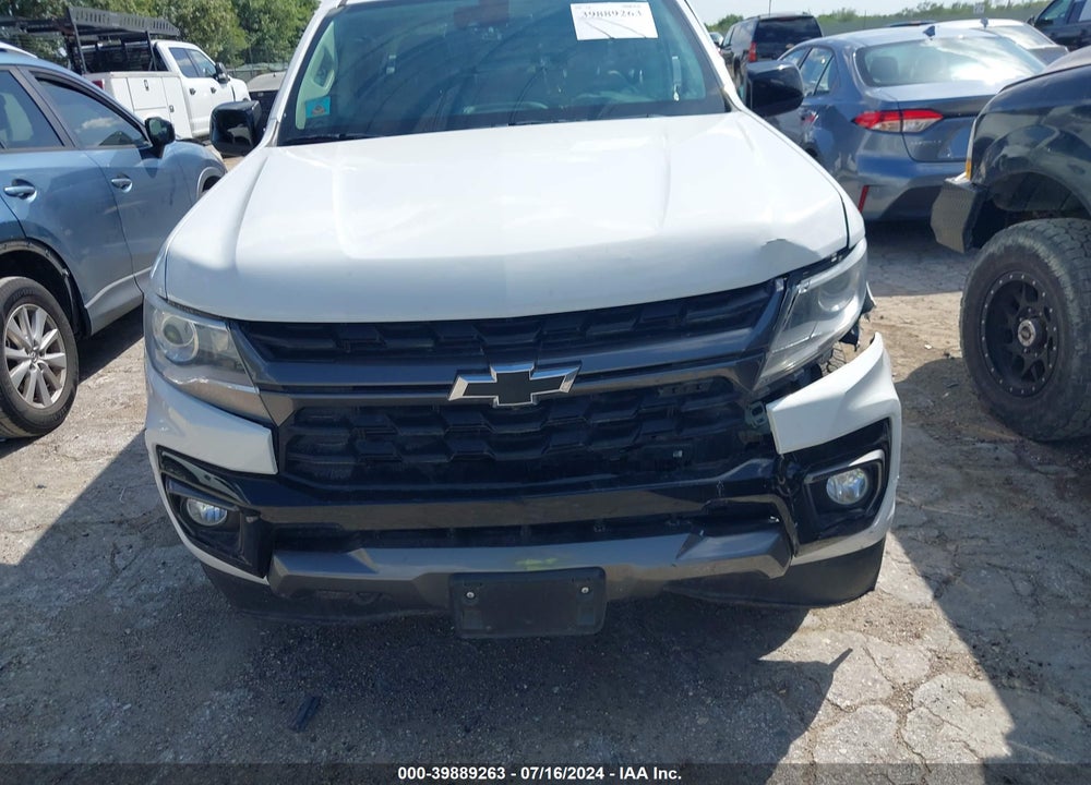 2021 CHEVROLET COLORADO 2WD SHORT BOX Z71 VIN: 1GCGSDEN6M1109342
