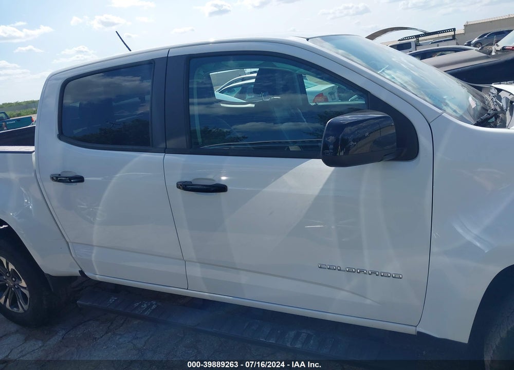 2021 CHEVROLET COLORADO 2WD SHORT BOX Z71 VIN: 1GCGSDEN6M1109342
