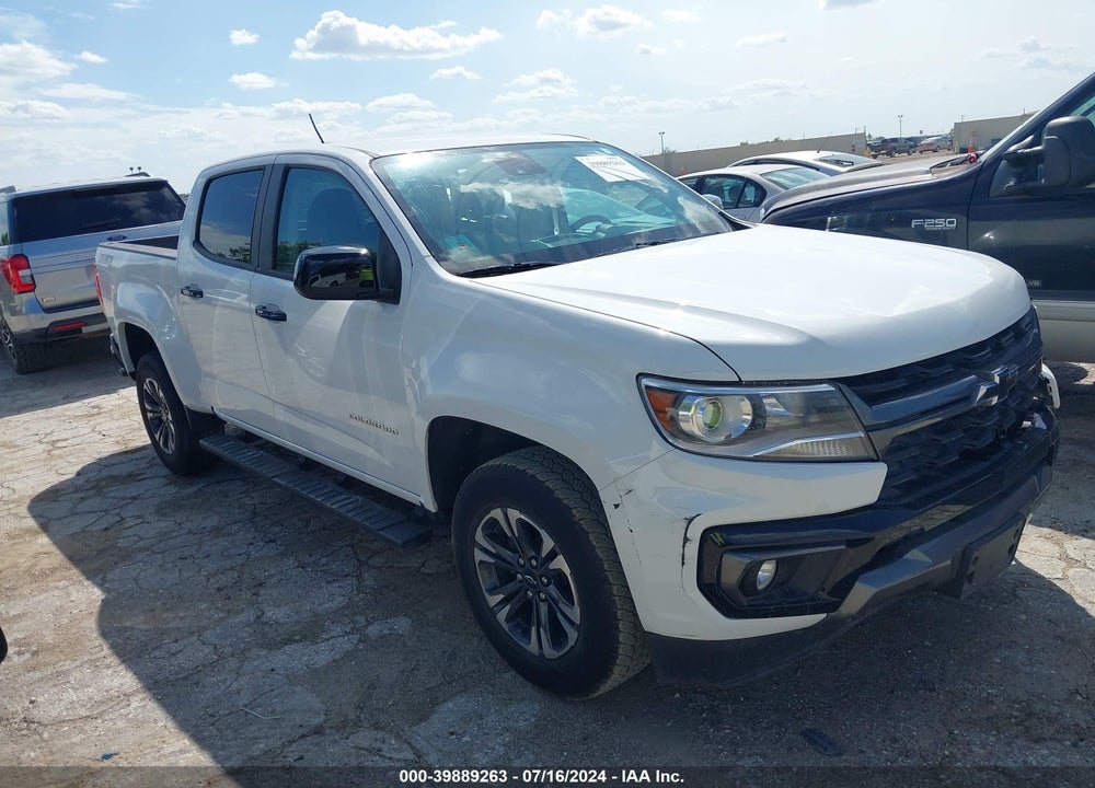 2021 CHEVROLET COLORADO 2WD SHORT BOX Z71 VIN: 1GCGSDEN6M1109342