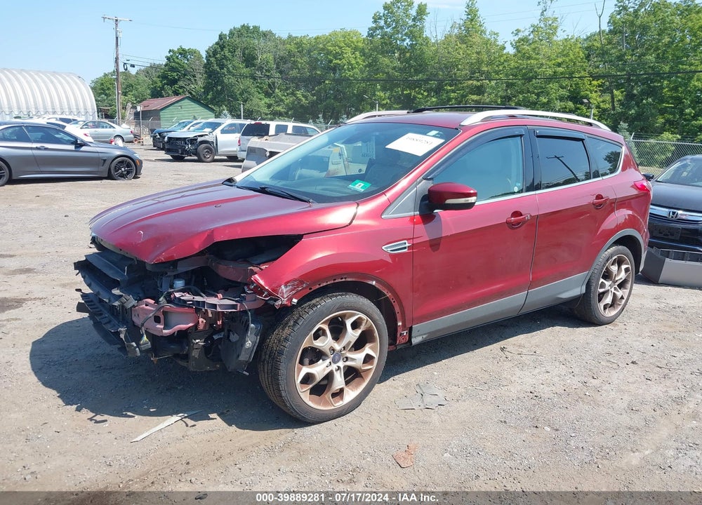 2014 FORD ESCAPE TITANIUM VIN: 1FMCU0J92EUE31952