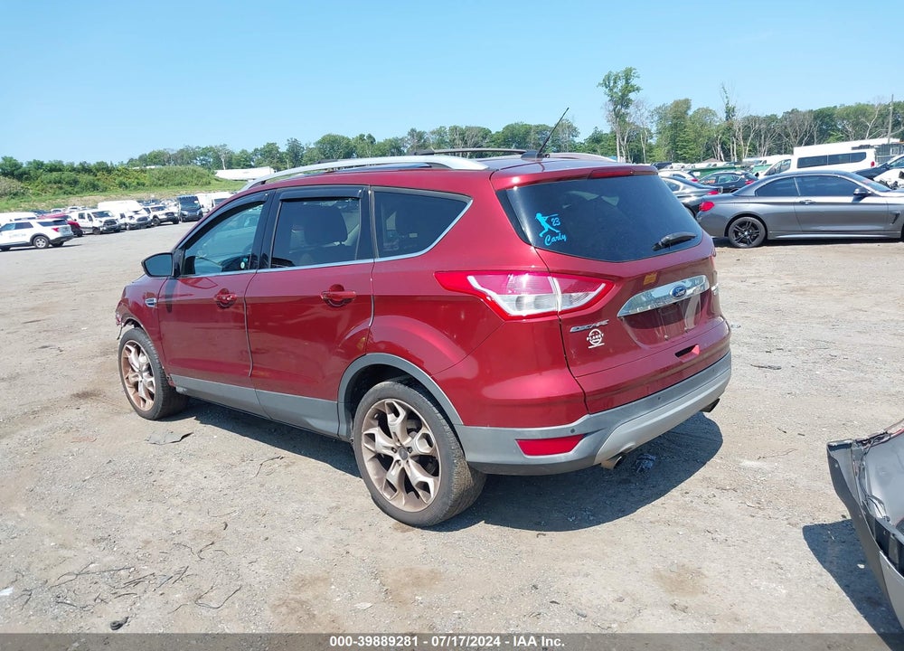 2014 FORD ESCAPE TITANIUM VIN: 1FMCU0J92EUE31952