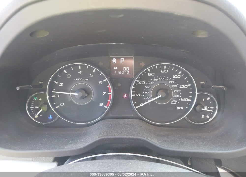 2012 SUBARU OUTBACK 2.5I PREMIUM VIN: 4S4BRCCC2C3267063