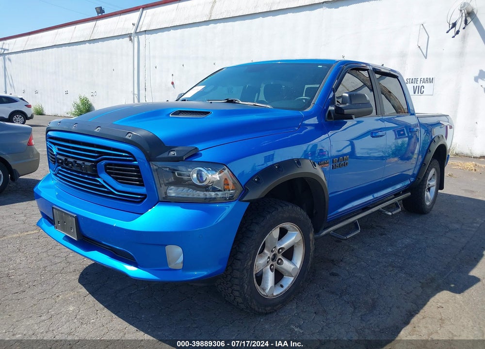 2018 RAM 1500 SPORT 4X4 5'7 BOX VIN: 1C6RR7MT2JS217315